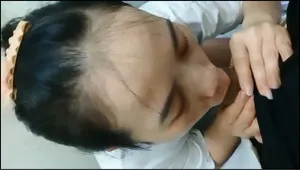 Gấu quảng nam lén lút liếm bú cho any trong phòng tắm
