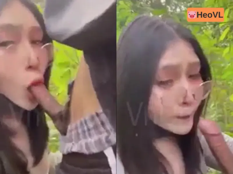 đi dã ngoại tiện xoạc em người yêu ở trong rừng